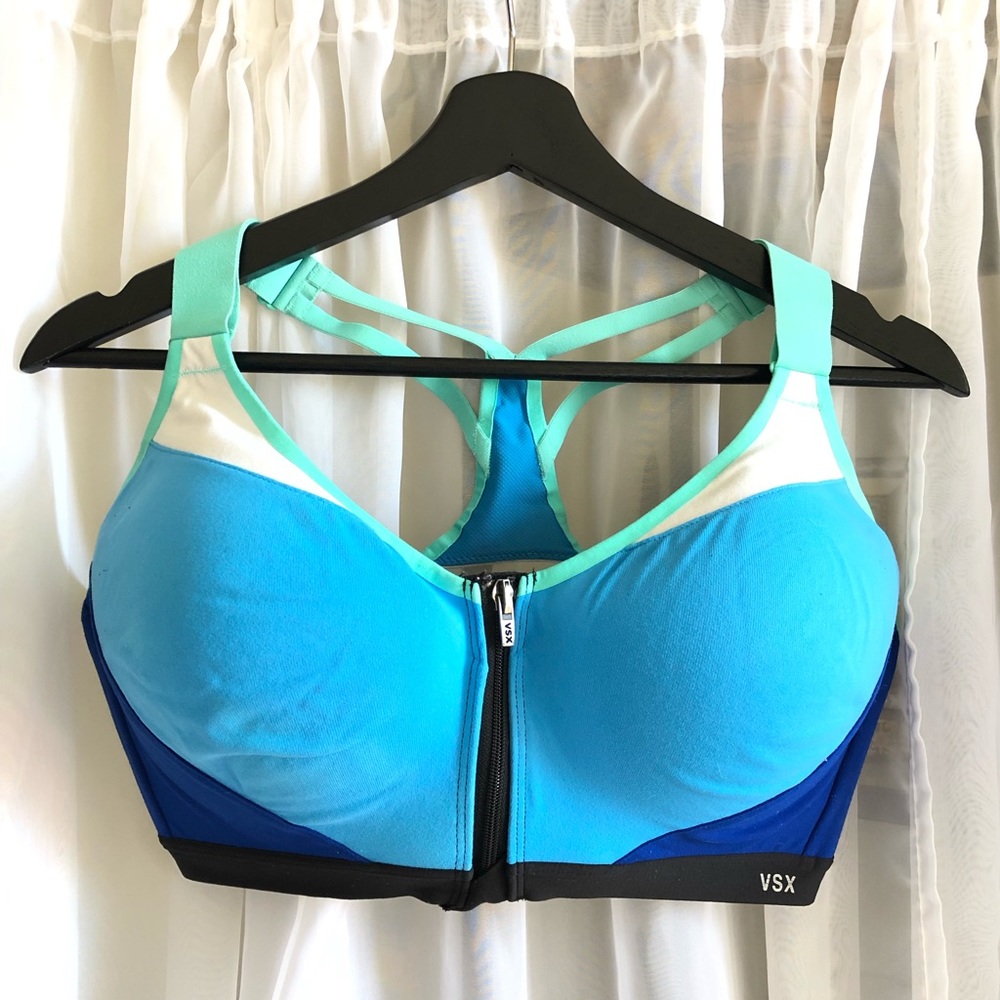 Victoria Secret Sports Bra - Zip Front 38DD